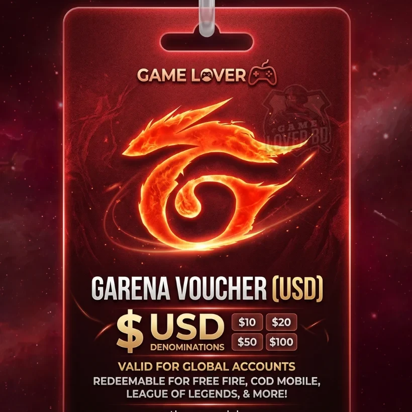 Garena Voucher (USD)