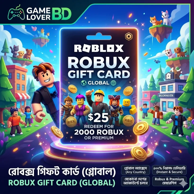 Robux Credit Gift Card (Global)