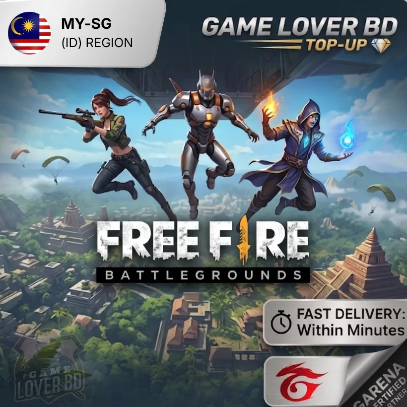 Free Fire Diamond Top Up (Malaysia/Singapore)